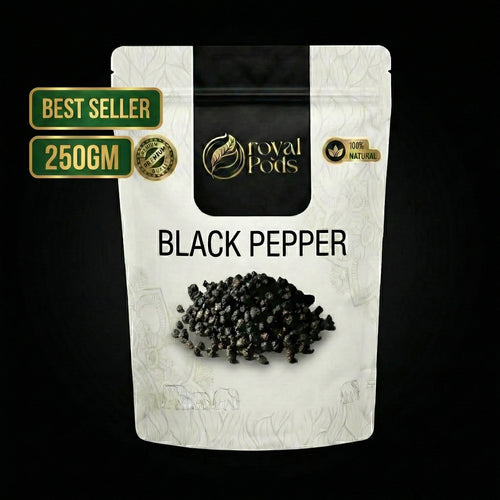 Premium Idukki Black Pepper (Farm Fresh & Bold Grade)