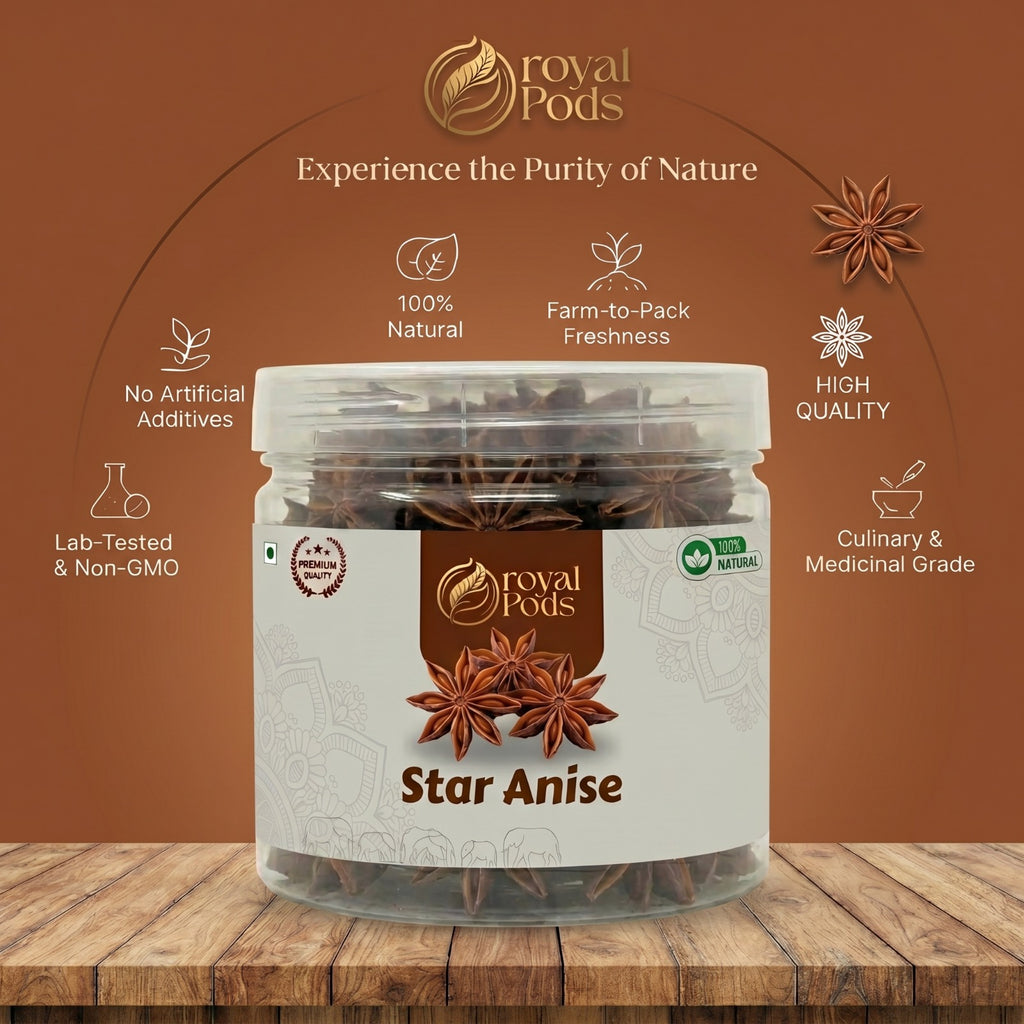 Premium Whole Star Anise | Handpicked