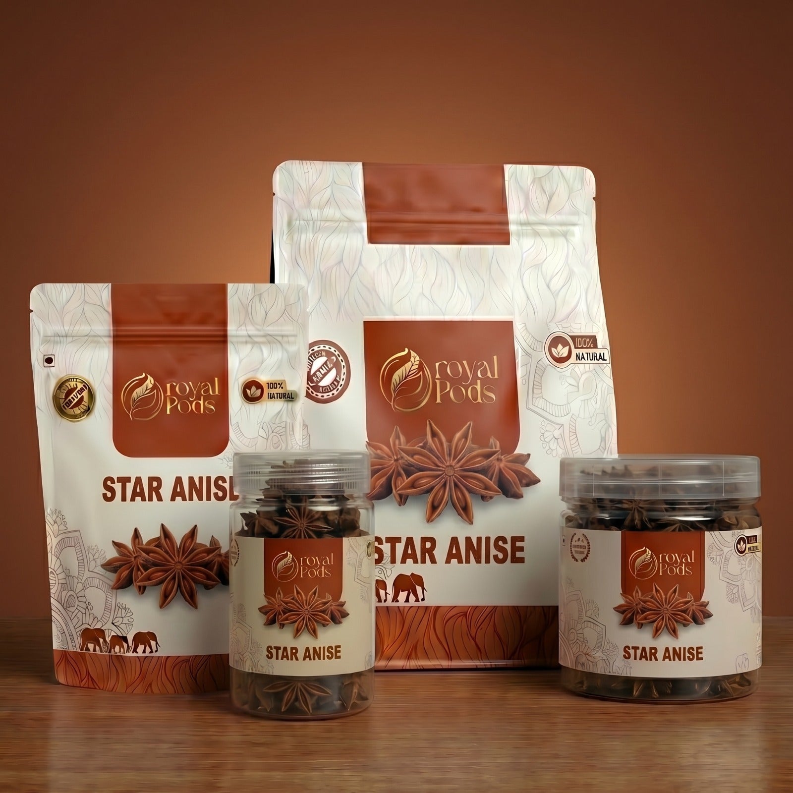 Premium Whole Star Anise | Handpicked