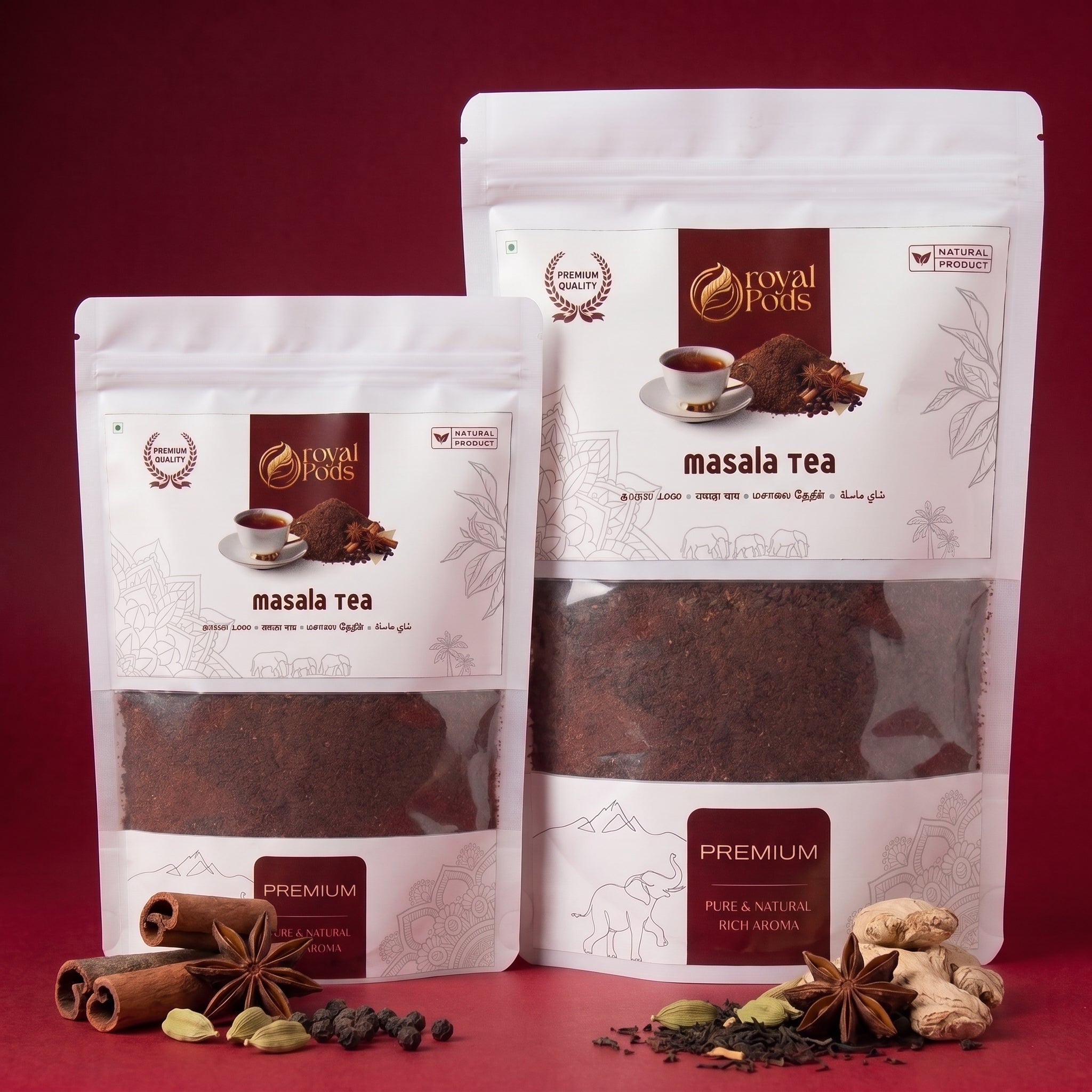 Premium Masala Tea Powder