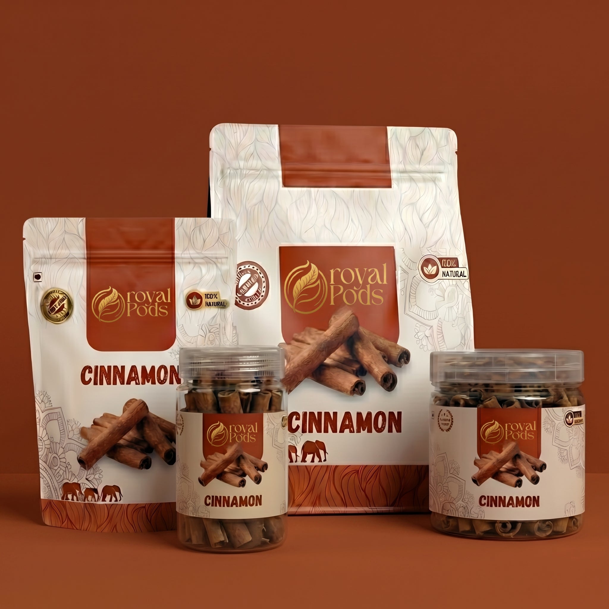 Premium kerala Cinnamon Rolls (Karuvapatta) – Natural & Aromatic